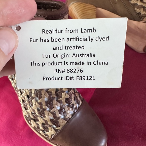 UGG Australia Maliha Woven Chocolate Brown Leather Ankle Boots Size 9 NEW - Picture 10 of 13